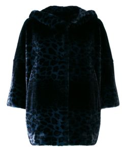 Leopard Print Hooded Jacket Venus