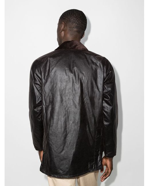 Barbour вощеная куртка Bedale цвет Чёрный | Stylemi