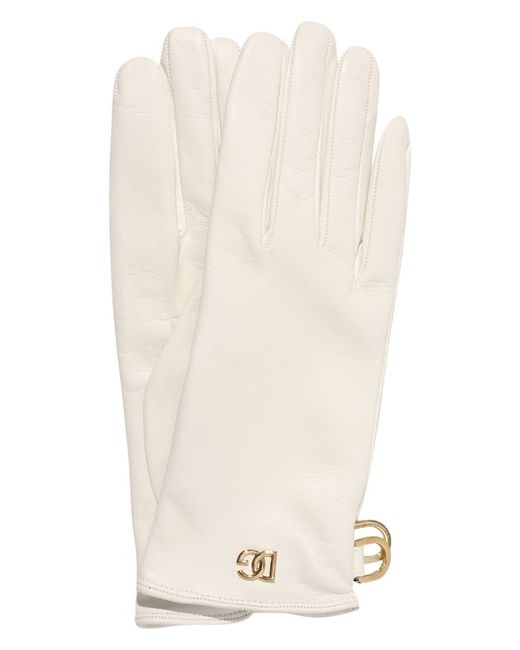 Dolce & Gabbana Кожаные перчатки