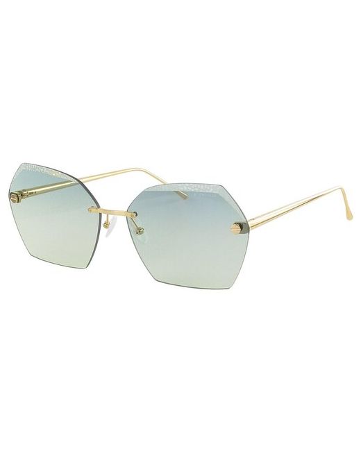 Borbonese Солнцезащитные очки бабочка оправа с защитой от УФ для золотой/золотой