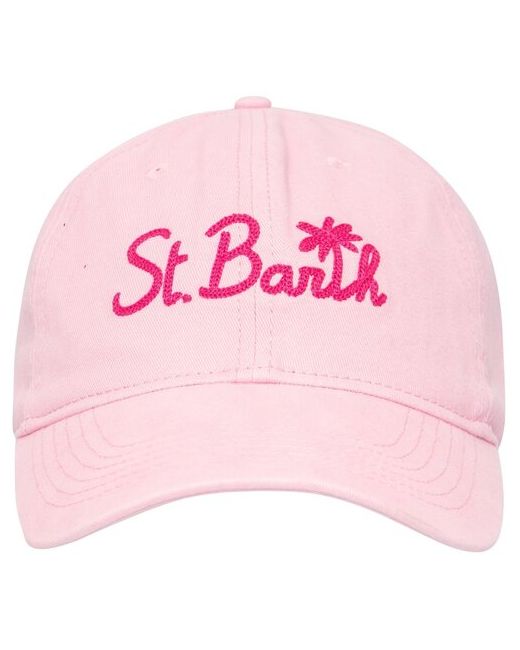 Розовая Женская Кепка Демисезонная Размер Onesize Mc2 Saint Barth