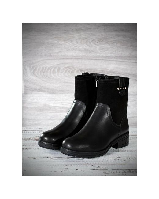 Kroitor M shoes Ботинки Б8-02-548/черный38 зимниенатуральная кожа полнота G размер